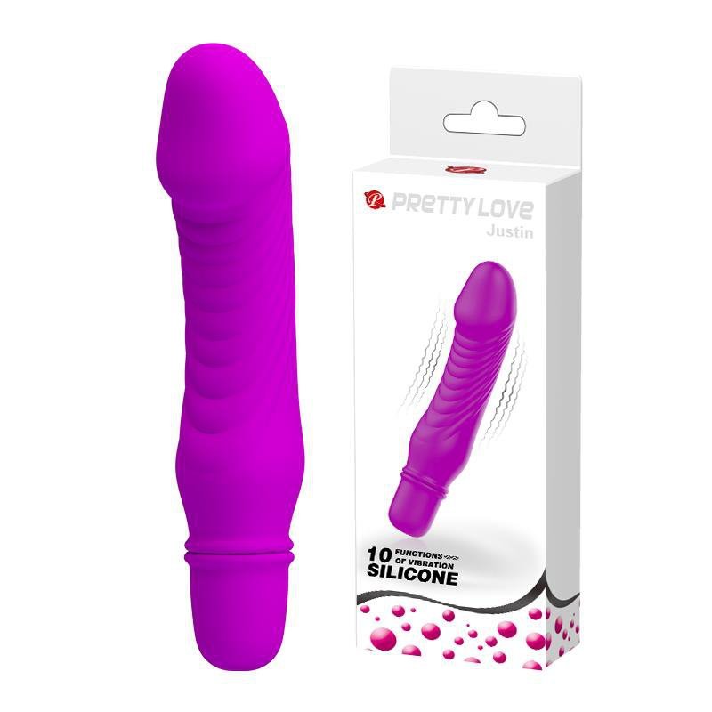 Mini wibrator Pretty Love Stev fioletowy 10 funkcji