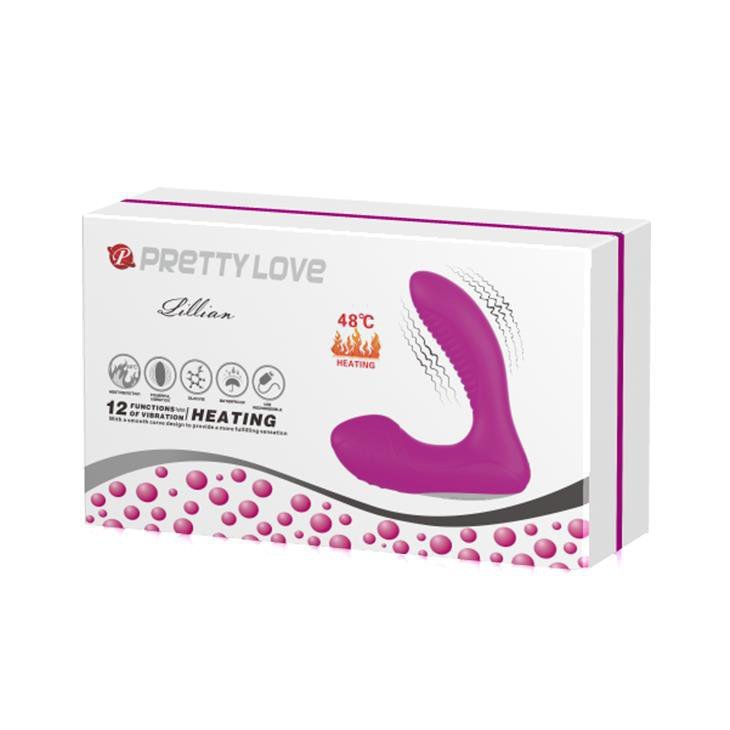Wibrujący korek analny z funkcją grzania Pretty Love Lilian