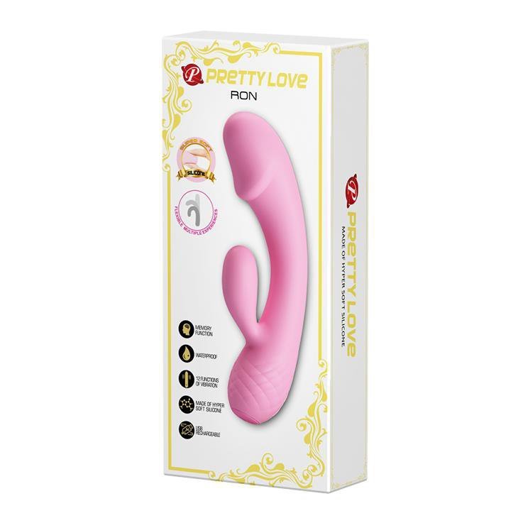 Wibrator króliczek Pretty Love Doreen 12 funkcji różowy