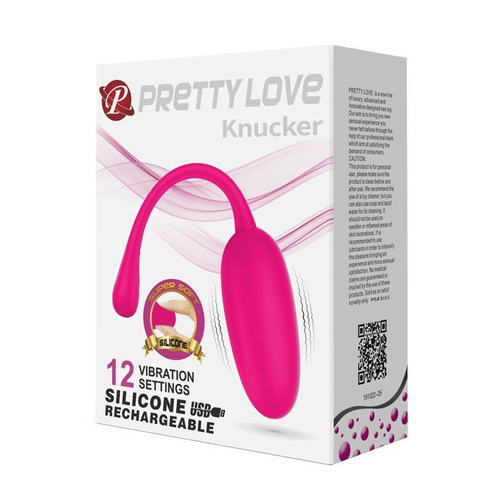 Wibrujące jajeczko sterowane pilotem Pretty Love Knucker