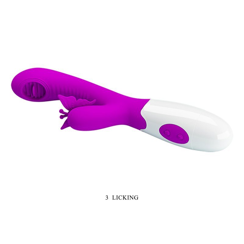 Wibrator z motylkiem stymulator łechtaczki Pretty Love - Moth