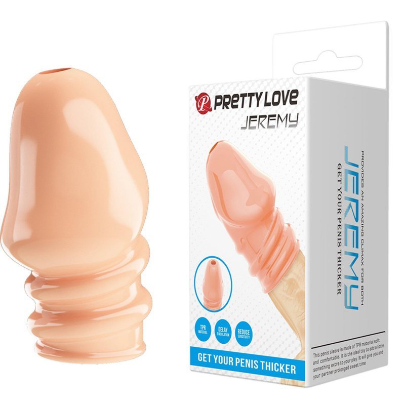 Nakładka na penisa Pretty Love - Jeremy, Get Your Penis Thicker 