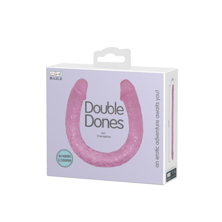 Dildo dla par waginalno analne realistyczne 45 cm