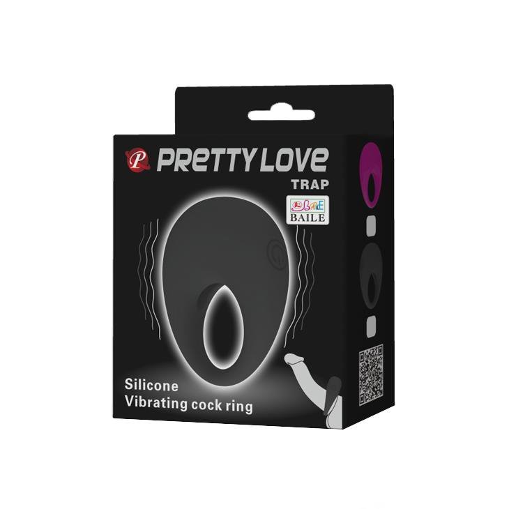 Wibrujący pierścień erekcyjny Pretty Love - Trap 
