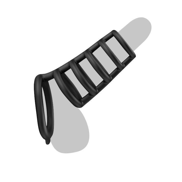 Pobudzająca nakładka na penisa pierścień Pretty Love Pennis Ring Rodrigo