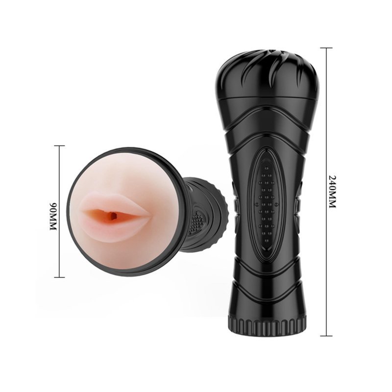 Mocny masturbator męski tuba z wibracjami