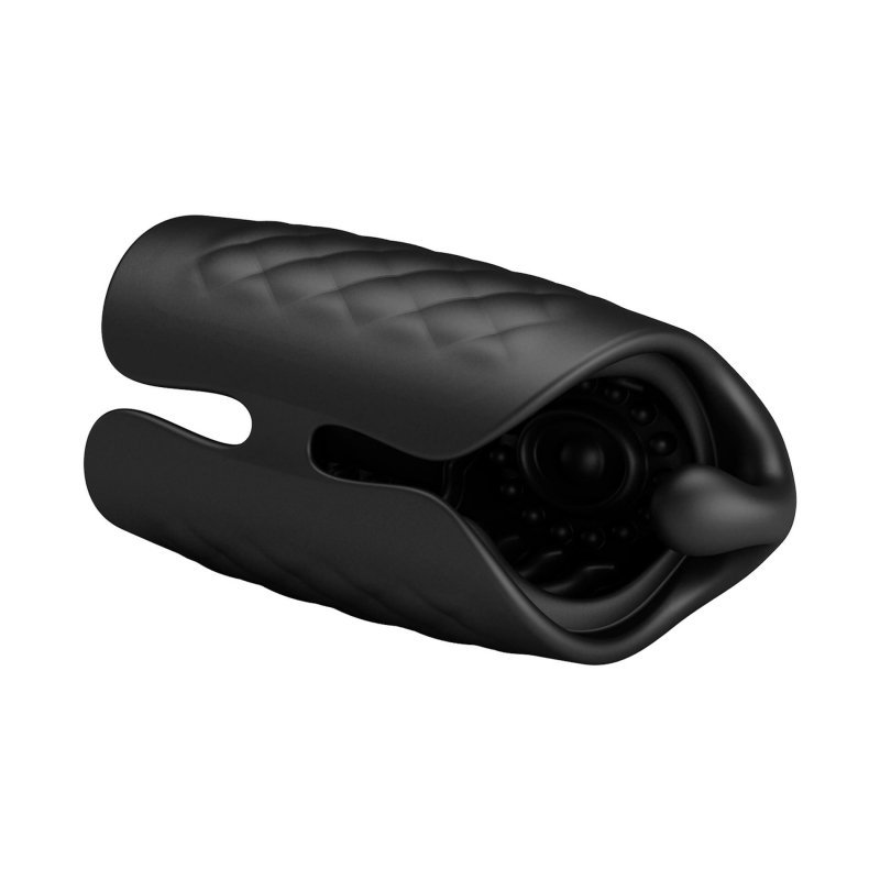 Masturbator masażer penisa Pretty Love - Black Glans Trainer