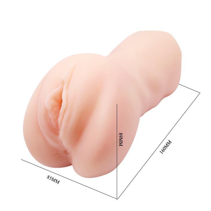Masturbator z wibracją sztuczna pochwa Crazy Bull Realistic 