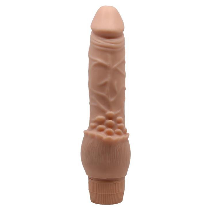 Wibrator z cyber-skóry miękki Clark 19,5 cm
