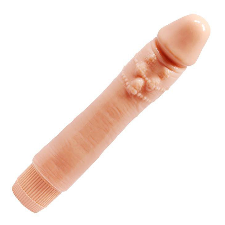 Realistyczne zakrzywione dildo wibrujące penetrator 24 cm