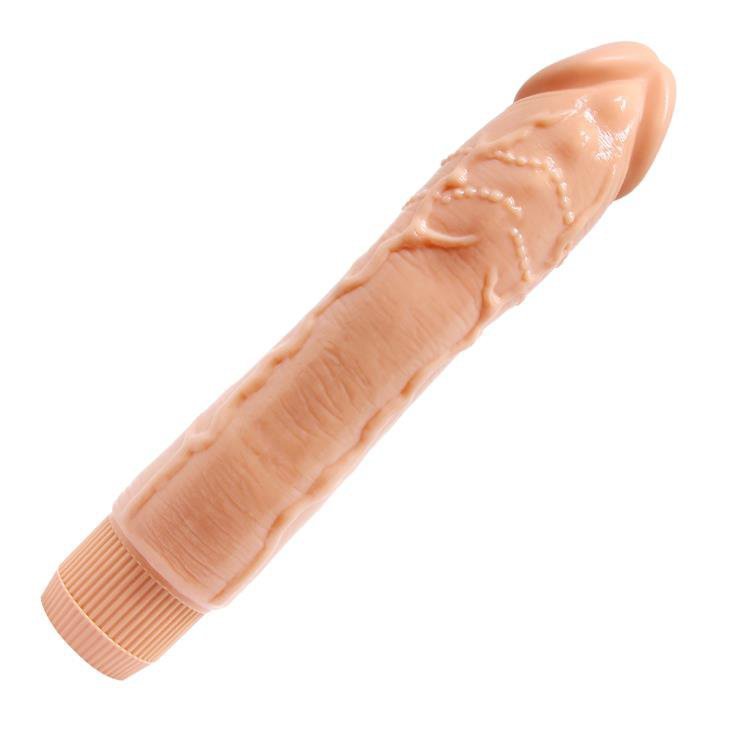 Realistyczne zakrzywione dildo wibrujące penetrator 24 cm