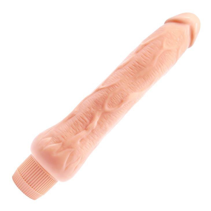 Realistyczne żylaste dildo wibrujące penetrator 25 cm
