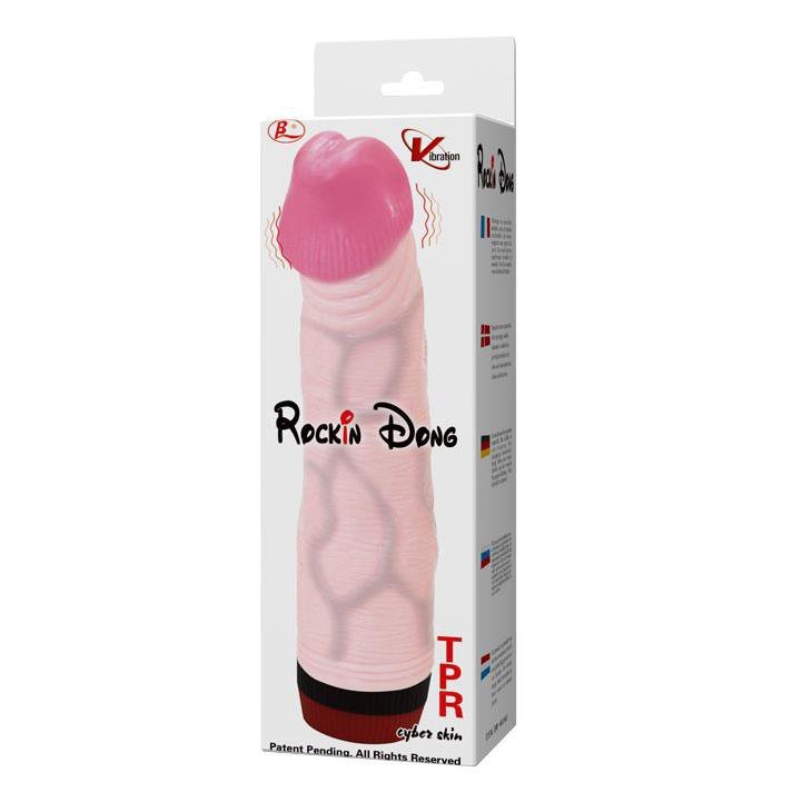 Naturalne wibrujące dildo sztuczny penis 21,5 cm