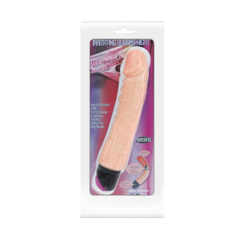 Wibrujące zakrzywione dildo Baile 25 cm