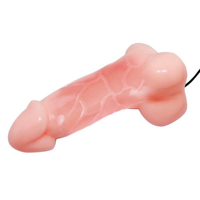 Realisteczne wibrujące dildo na przyssawce Baile 17,5 cm