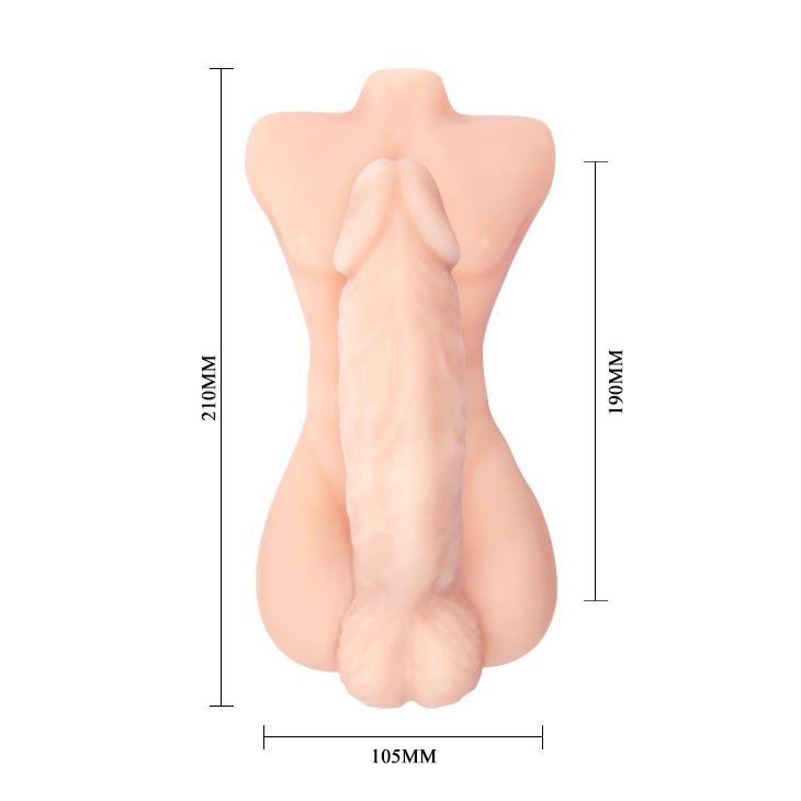 Penis dildo z popiersiem Pretty Love