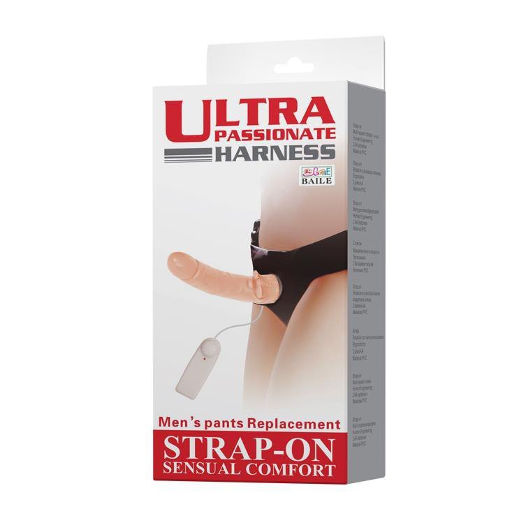Strapon z wibracją Ultra Passionate Pretty Love