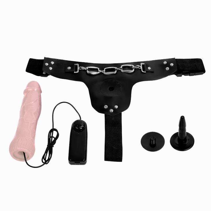 Strapon Baile - vibrating jessica strap-on