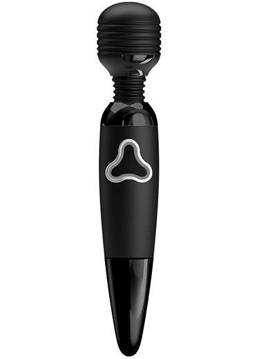 Masażer różdżka wand z ruchomą głowicą Pretty Love Body Wand czarny