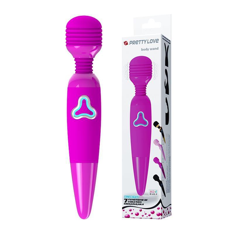 Masażer różdżka z ruchomą główką Pretty Love Usb Body Wand