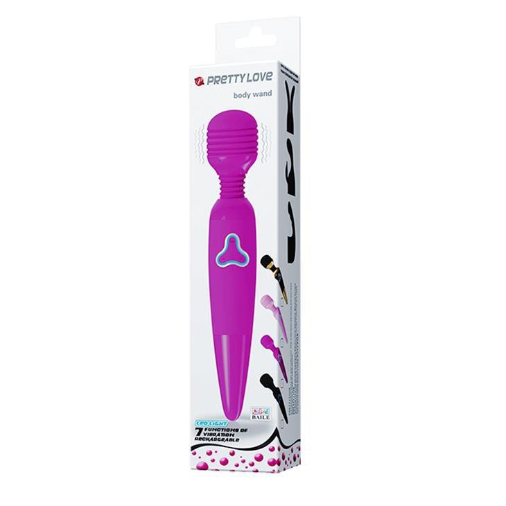 Masażer różdżka z ruchomą główką Pretty Love Usb Body Wand