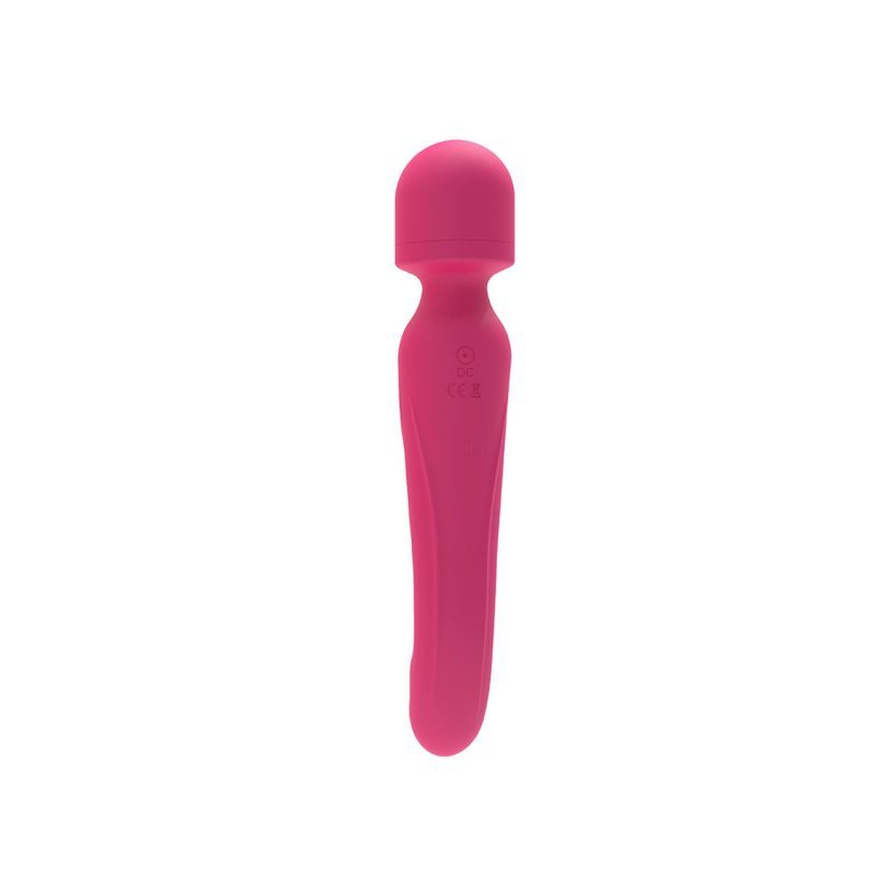 Wibrator dla par dwustronny Pleasure Spreader Wand różowy