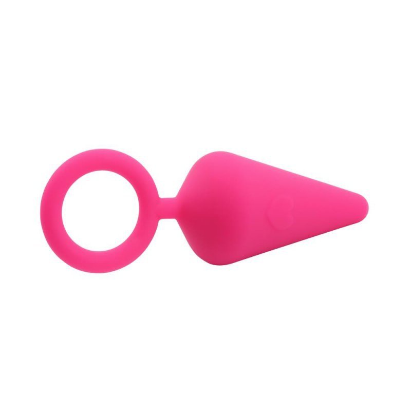 Korek analny Candy Plug M Pink średni
