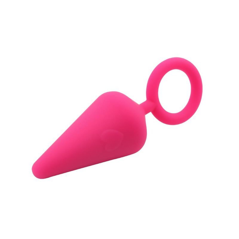 Korek analny Candy Plug M Pink średni
