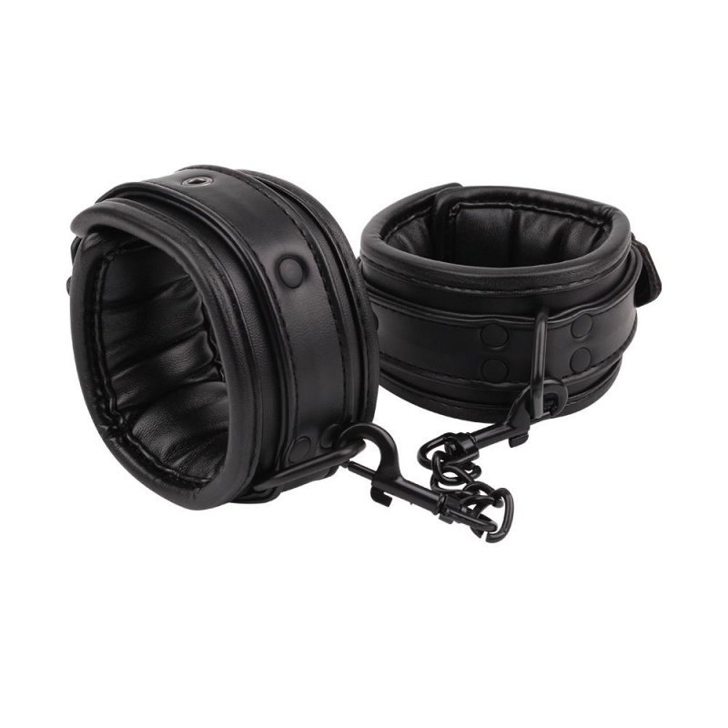 Kajdanki na kostki nogi deluxe ankle restraint cuffs