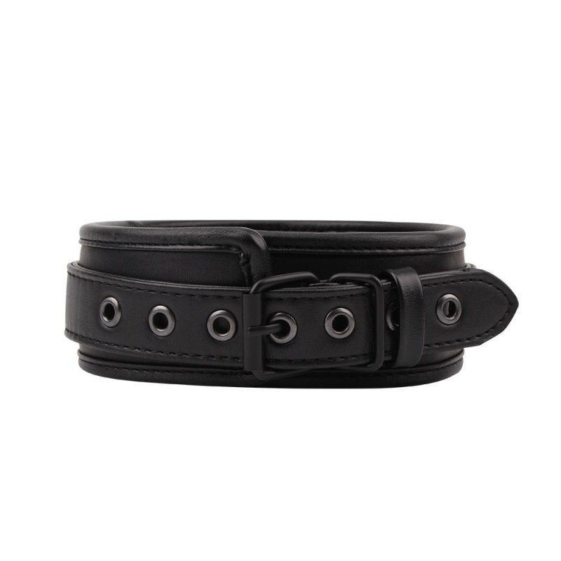 Obroża BDSM Deluxe Leather Collar
