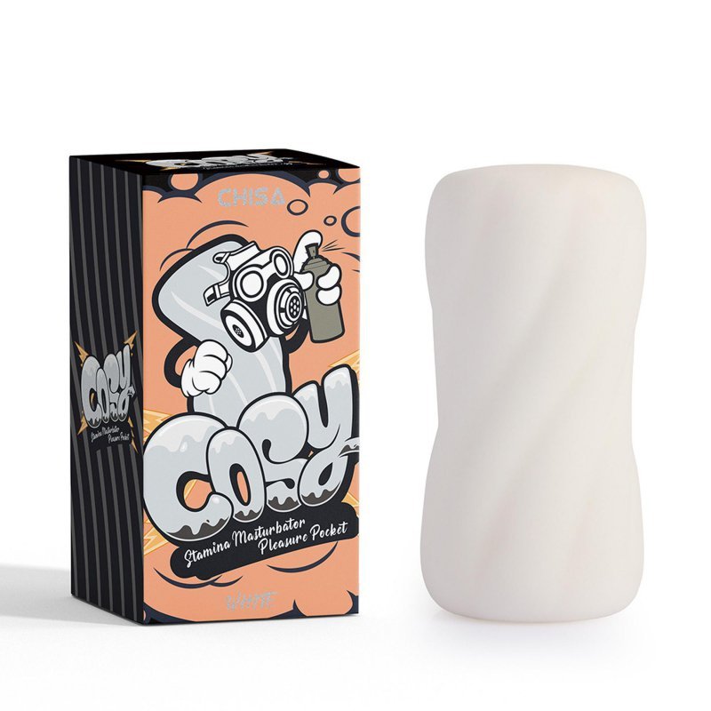 Stamina Masturbator męski pochwa Pleasure Pocket White