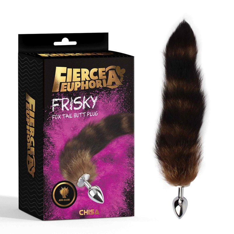 Korek analny z lisim ogonem Frisky Fox Tail Butt Plug
