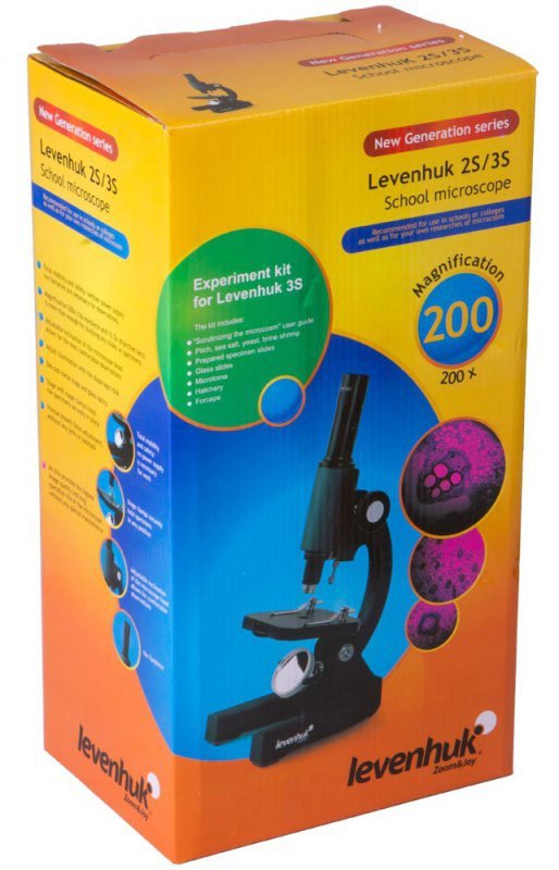 Monokularowy mikroskop Levenhuk 2S NG