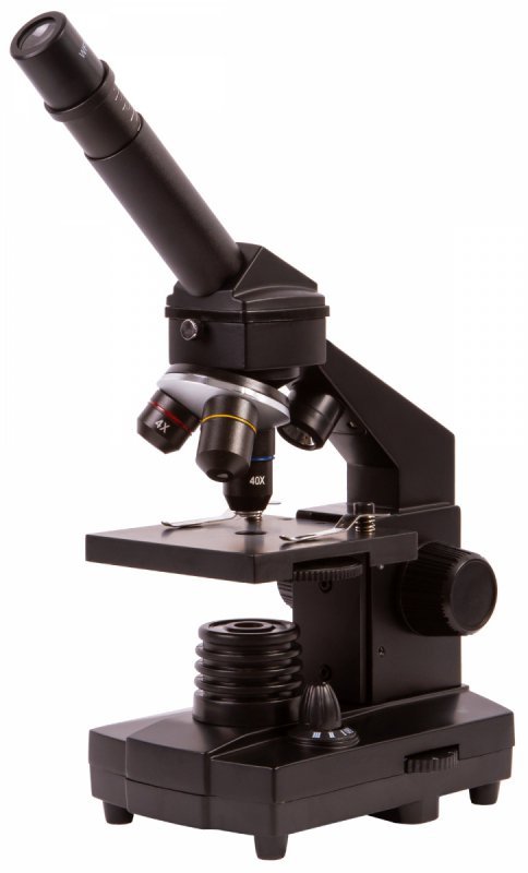 Mikroskop Bresser National Geographic o powiększeniu 40–1280 razy z uchwytem do smartfonu