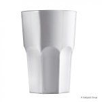 Szklanka do napojów wysoka Granity Glass biała G682763-11