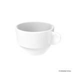 Nietłukąca wielorazowa filiżanka do kawy, 166 ml biała 6731-11