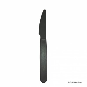 Plastikowe sztućce kolorowe, nóż, wielkość 18,5 cm, 180 szt