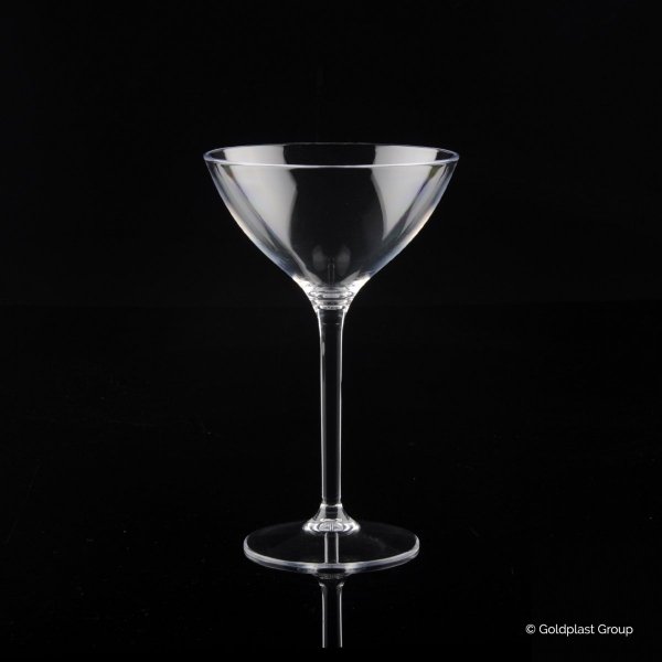 Plastikowy kieliszek do martini, 300 ml, 6 szt