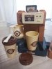 WOOPIE Zestaw Kawiarnia Ekspres do Kawy  + Witryna na Ciastka