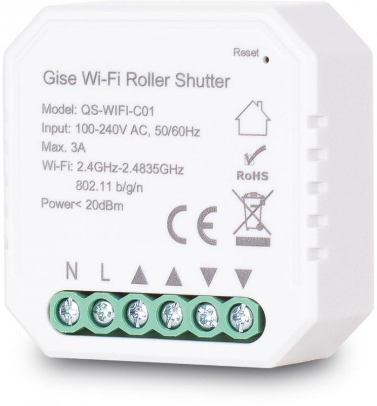 GISE SMART Roller Shutter Sterownik roletowy Tuya WiFi