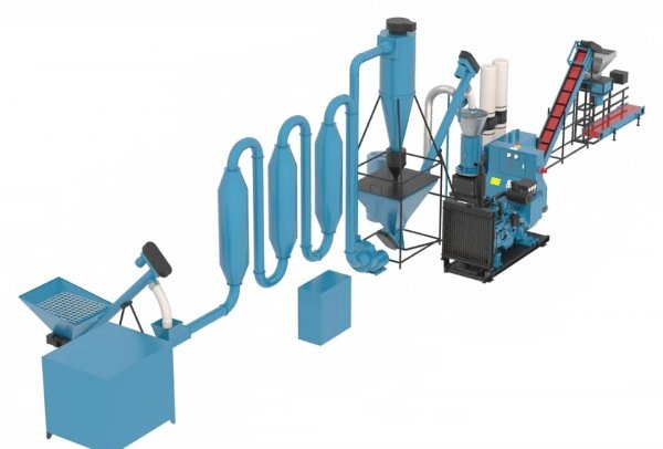 Linia do produkcji peletu DGL-4000  300-500kg bez suszarni