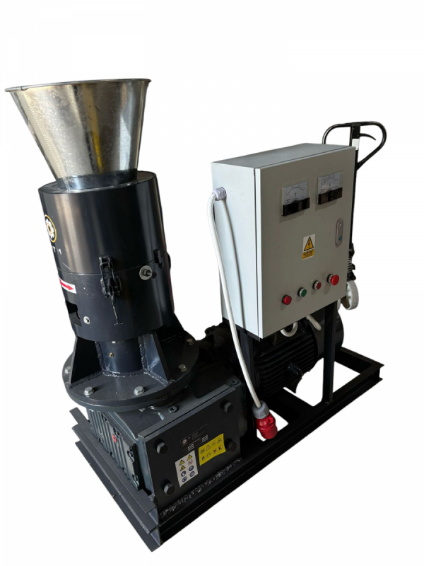 Peleciarka wolnoobrotowa  7.5 kW  Model EWP-200