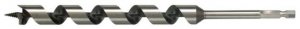 Wiertło do drewna z chwytem 1/4 do uchwytu wiertarskiego 19 mm