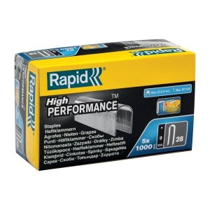 Zszywki Rapid nr 28 (9 mm) do kabli - opakowanie 5000 szt.