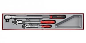 Zestaw pokręteł zapadkowych przegubowych Teng Tools TTXRF03