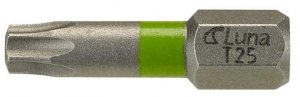 Groty wkrętakowe ze strefą skrętną Torx H6.3 25 mm TX15 (2 szt.)