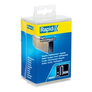 Zszywki Rapid z wąską koroną  nr 606 (30 mm) - opakowanie 3600 szt.