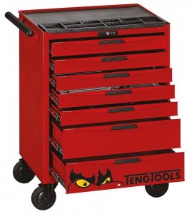Wózek narzędziowy 277 elementów Teng Tools TCMME09CQ
