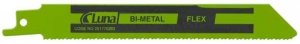 Brzeszczoty szablaste bimetalowe, elastyczne, do metalu 150x19x0,9 13T(5)
