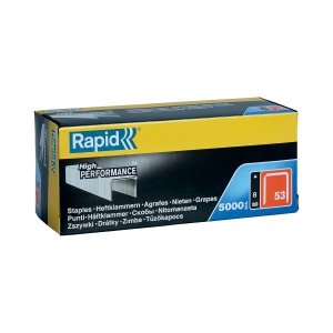 Zszywki Rapid z drutu cienkiego nr 53 (8 mm) - opakowanie 5000 szt.